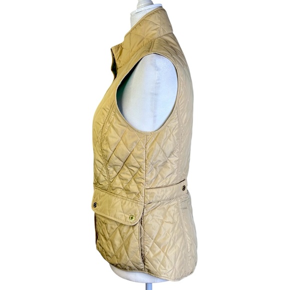 Lilly Pulitzer Quilted Beige Vest Size L - Picture 7 of 16